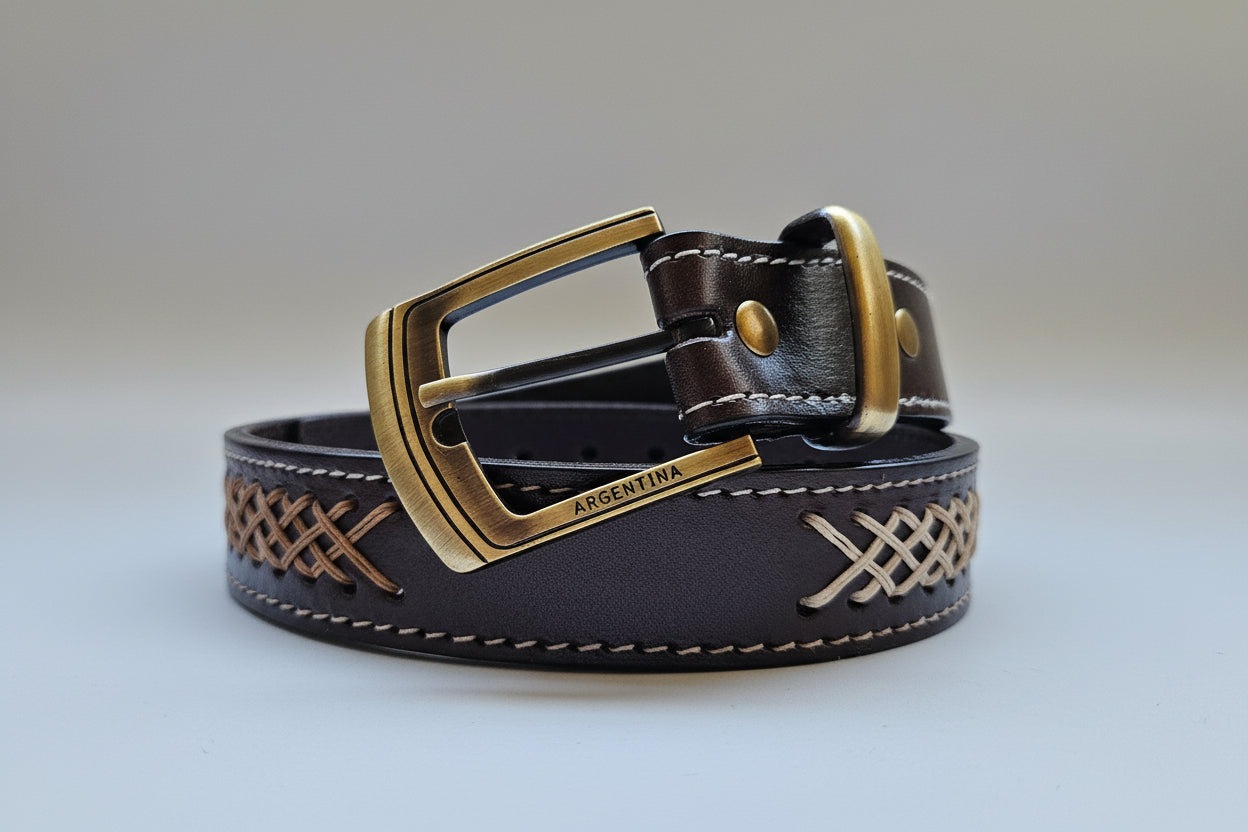 Punto Cruz (cross stitch) belt