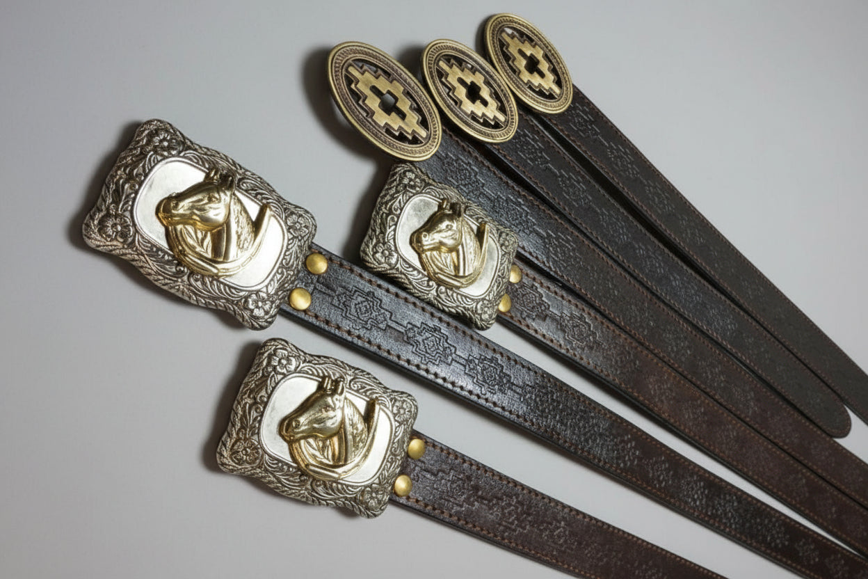 CH Horse with Flowers belt